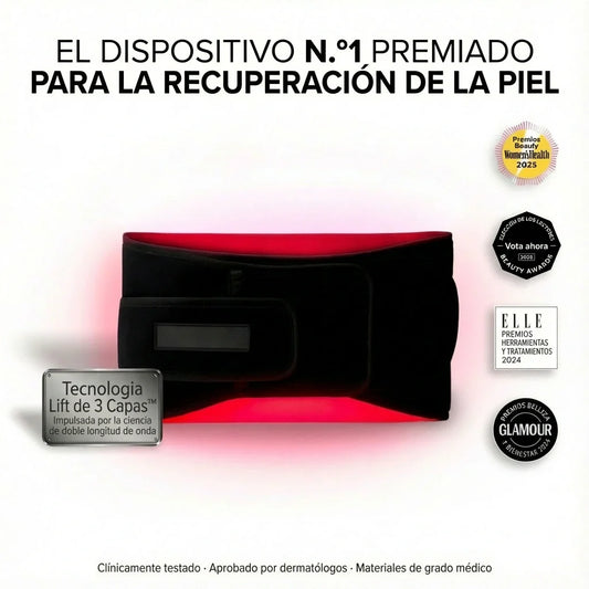 FAJA DE LUZ ROJA SLIMORA REAFIRMANTE ABDOMINAL