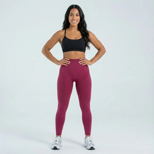 LEGGING SLIMORA BURGUNDY